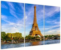 Mivali Tablou- Turnul Eifel, din trei bucăți 120x80 cm (V022035V120803PCS)