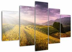 Mivali Tablou peisajului, din cinci bucăți 150x105 cm (V022051V150105)