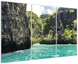 Mivali Tablou cu râu montan, din trei bucăți 120x80 cm (V020364V120803PCS)