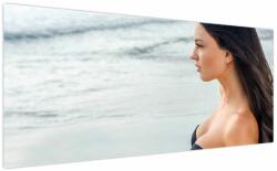 Mivali Tablou - Femeia la plajă, dintr-o bucată 200x100 cm (V023392V200100)