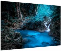 Mivali Tablou - Noaptea magică în pădurea tropicală, dintr-o bucată 90x60 cm (V023672V9060)