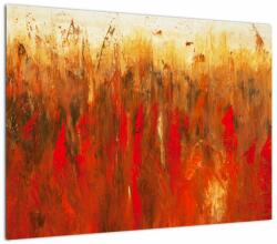 Mivali Tablou pe sticlă cu abstracție pictată, dintr-o bucată 70x50 cm pe sticlă (V022223V7050GD)
