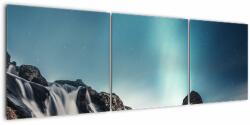 Mivali Tablou cu cascade, din trei bucăți 150x50 cm (V020373V15050)
