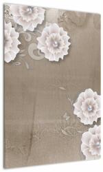Mivali Tablou - Draperie cu flori, dintr-o bucată 50x70 cm (V022791V5070)