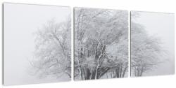 Mivali Tablou - Iarnă albă, din trei bucăți 90x30 cm (V022824V9030)