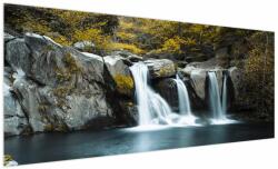 Mivali Tablou - Cascade, Lushan, China, dintr-o bucată 250x125 cm (V023674V250125)
