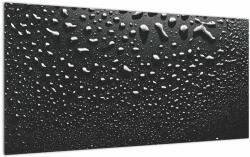 Mivali Tablou pe sticlă cu picături de apă, dintr-o bucată 100x50 cm pe sticlă (V020018V10050GD)
