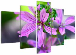 Mivali Tablou cu floarea detailat, din cinci bucăți 150x105 cm (V020300V150105)