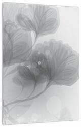 Mivali Tablou - Flori în nuanțe gri, dintr-o bucată 30x40 cm (V023551V3040)