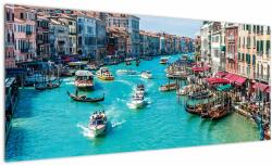 Mivali Tablou - Canalul Grande, Veneția, Italia, dintr-o bucată 100x40 cm (V023283V10040)