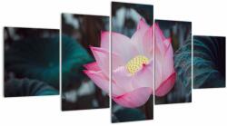 Mivali Tablou cu floare roz, din cinci bucăți 150x80 cm (V020420V150805PCS)