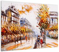 Mivali Tablou - Strada din Paris, dintr-o bucată 70x50 cm (V023198V7050)