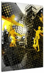 Mivali Tablou - Fotbal în marele oraș, dintr-o bucată 50x70 cm (V023543V5070)