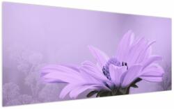 Mivali Tablou - Flori mov, dintr-o bucată 120x50 cm (V023935V12050)