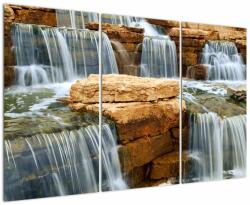 Mivali Tablou cu cascade, din trei bucăți 120x80 cm (V021169V120803PCS)