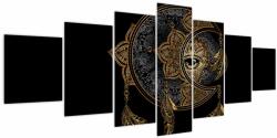 Mivali Tablou - Ochiul magic, din șapte bucăți 210x100 cm (V023617V210100)