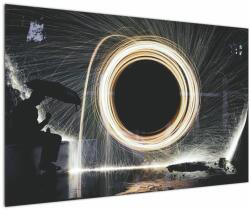 Mivali Tablou - Show de lumini în ploaie, dintr-o bucată 120x80 cm (V021658V12080)