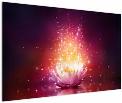 Mivali Tablou cu floare de lotus, dintr-o bucată 120x80 cm (V020720V12080)