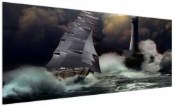 Mivali Tablou - Vapor în furtună, dintr-o bucată 250x125 cm (V023583V250125)