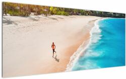 Mivali Tablou - Fuga pe plajă, dintr-o bucată 120x50 cm (V022112V12050)