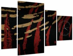 Mivali Tablou cu abstracție (cu ceas), din patru bucăți 110x75 cm cu ceas (V021267V11075C)