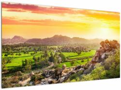 Mivali Tablou cu valea Hampi în India, dintr-o bucată 120x70 cm (V020939V12070)