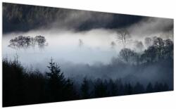 Mivali Tablou cu ceță deasupra pădurii, dintr-o bucată 200x100 cm (V021947V200100)