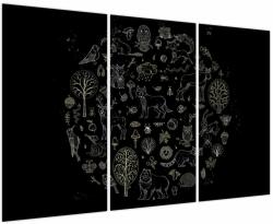 Mivali Tablou - Natură, din trei bucăți 120x80 cm (V023624V120803PCS)