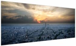 Mivali Tabloul - Paris din înâlțime, dintr-o bucată 250x125 cm (V020212V250125)