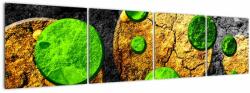 Mivali Tablou abstract - Bilă, din patru bucăți 160x40 cm (V022075V16040)