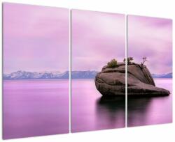 Mivali Tablou cu piata în mare, din trei bucăți 120x80 cm (V021383V120803PCS)