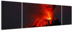 Mivali Tablou cu vulcan, din trei bucăți 170x50 cm (V020642V17050)