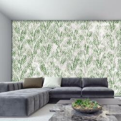 Mivali Fototapet - Frunze ajurate, verzi, vlies, 245x170 cm (T100760TQ5)