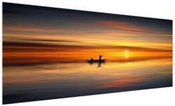 Mivali Tablou - cu barca, dintr-o bucată 250x125 cm (V020168V250125)
