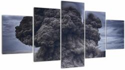 Mivali Tablou - Erupție vulcanică, din cinci bucăți 150x80 cm (V021319V150805PCS)