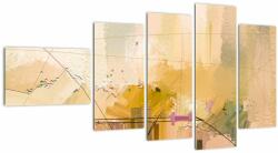 Mivali Tablou - Abstract, pictură în ulei, din cinci bucăți 110x60 cm (V022913V11060)