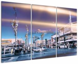 Mivali Tablou cu strada în Las Vegas, din trei bucăți 120x80 cm (V020567V120803PCS)