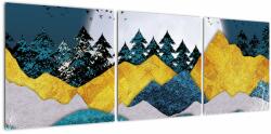 Mivali Tablou - Peisaj polar, din trei bucăți 120x40 cm (V022137V12040)
