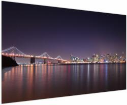 Mivali Tablou cu privirea spre San Francisco, California, dintr-o bucată 150x100 cm (V021342V150100)