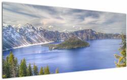 Mivali Tablou lacul montan, dintr-o bucată 120x50 cm (V020644V12050)
