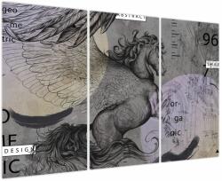 Mivali Tablou - Design, din trei bucăți 120x80 cm (V024011V120803PCS)