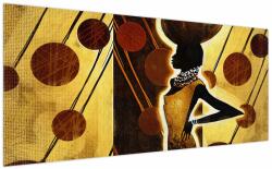 Mivali Tablou cu pictură artistică străveche, dintr-o bucată 200x100 cm (V022031V200100)