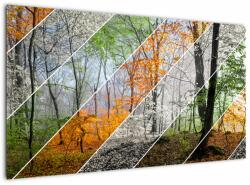Mivali Tablou - Schimbarea anotimpurilor, dintr-o bucată 120x70 cm (V023320V12070)