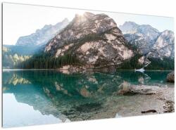 Mivali Tablou cu lac montan, dintr-o bucată 120x70 cm (V020951V12070)