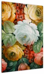 Mivali Tablou cu buchet pictat de flori, dintr-o bucată 50x70 cm (V021943V5070)