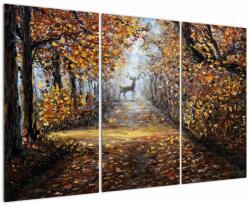 Mivali Tablou - Spiritul pădurii, din trei bucăți 120x80 cm (V023124V120803PCS)