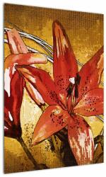 Mivali Tablou cu flori de crini, dintr-o bucată 50x70 cm (V022065V5070)