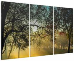 Mivali Tablou cu răsărit de soare, din trei bucăți 120x80 cm (V020270V120803PCS)