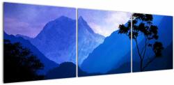 Mivali Tablou - Cerul de noapte din Nepal, din trei bucăți 150x50 cm (V022361V15050)