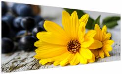 Mivali Tablou cu floare galbenă, dintr-o bucată 250x125 cm (V020952V250125)